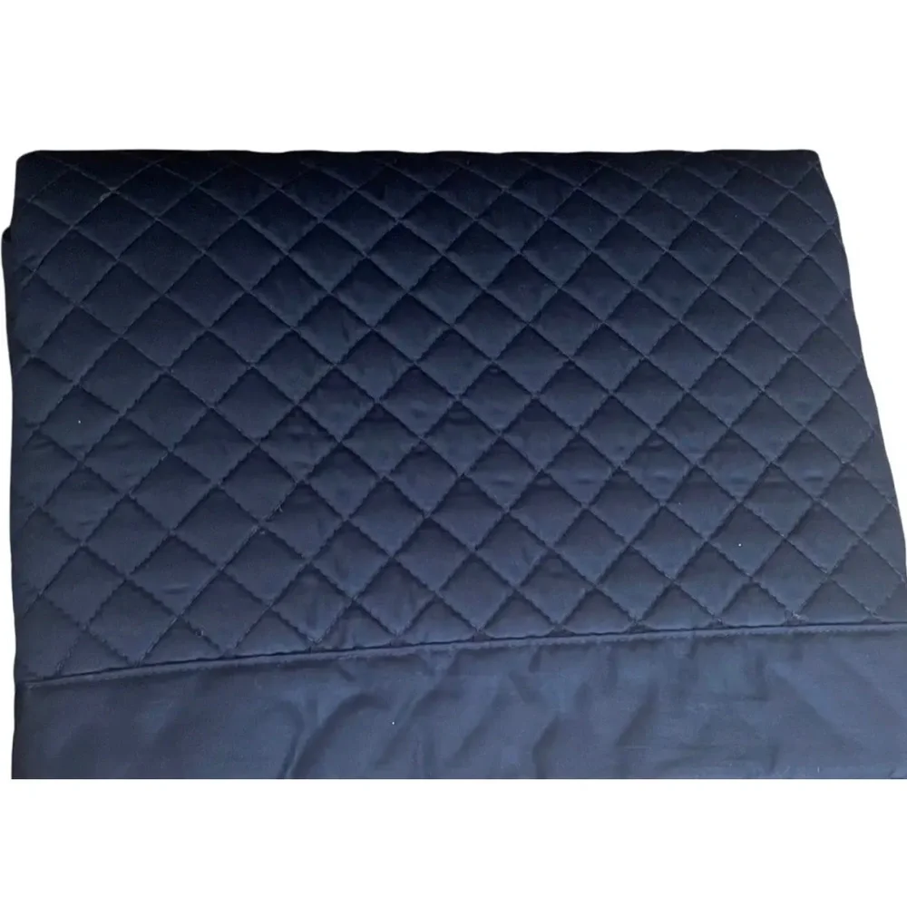 Ralph Lauren Wyatt Peacock Blue Euro Pillow Sham new open package Quilted